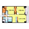 Ｖｅｓｔａ京町堀 2LDKの間取り