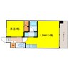 プレジオ三国EURO 1LDKの間取り