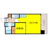 プレジオ三国EURO 1LDKの間取り