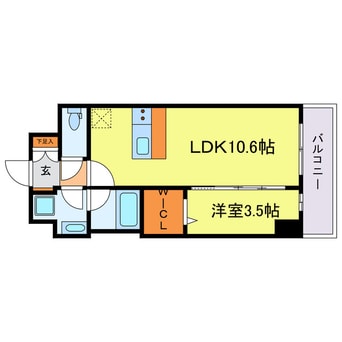 間取図 スプランディッドⅨ