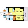 ブランシエスタ都島通 1DKの間取り
