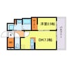 ブランシエスタ都島通 1DKの間取り