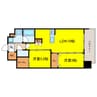 コンフォリア新大阪宮原Q 2LDKの間取り
