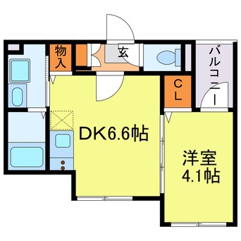 間取図 リバーサイド碧