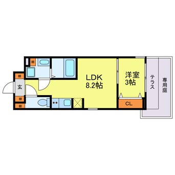間取図 S-MOVE都島EAST