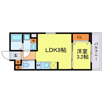 間取図 S-MOVE都島EAST