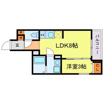 間取図 S-MOVE都島EAST