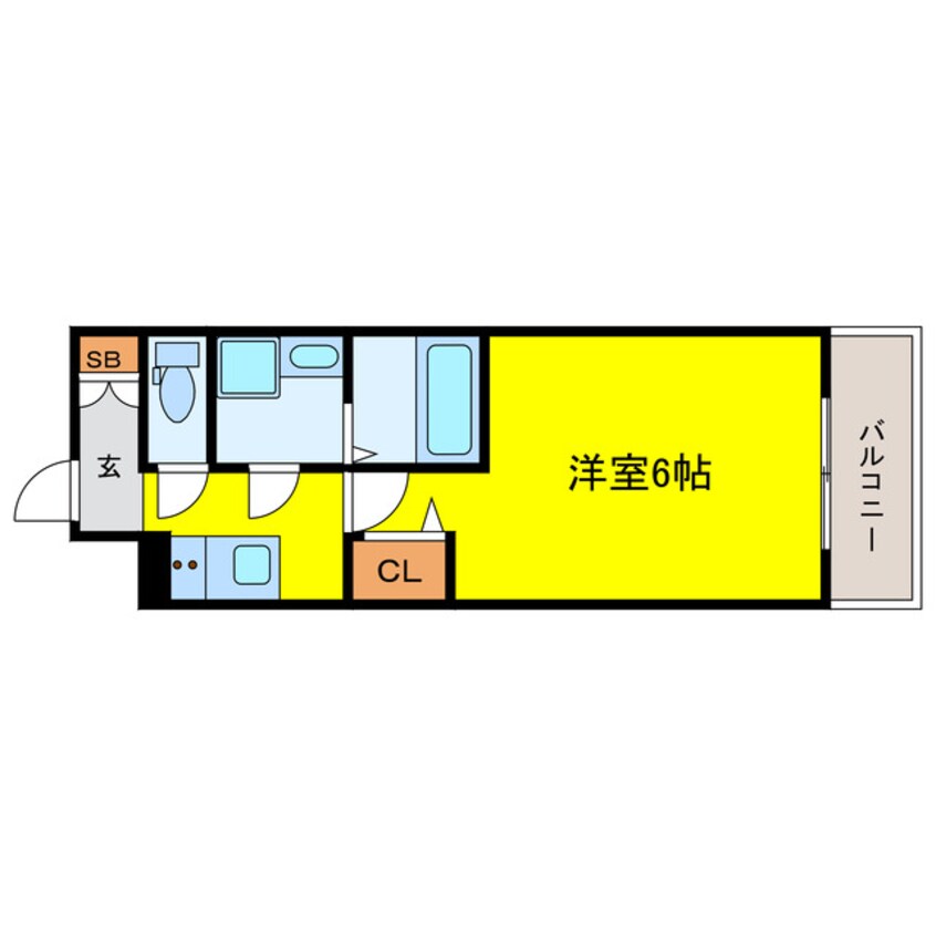 間取図 エスリードレジデンス大阪福島シティスクエア