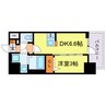 エスリード弁天町NORTH RESIDENCE 1DKの間取り