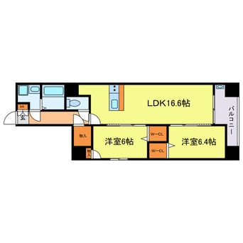 間取図 Taiwa Arun Yodoyabashi