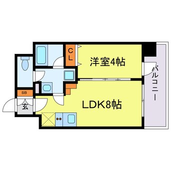 間取図 ブエナビスタ高津タワー