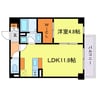 ソラシアレジデンス九条 1LDKの間取り
