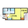 H-maison塚本Ⅲ 1LDKの間取り