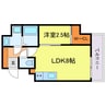 Krystal　Fimeth　2番館 1LDKの間取り