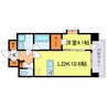 LA GRACE SENBAYASHI 1LDKの間取り