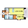 LA GRACE SENBAYASHI 1LDKの間取り