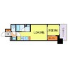 リビオメゾン新大阪 1LDKの間取り