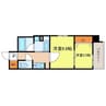S-RESIDENCE天満橋ar 2Kの間取り