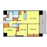 S-RESIDENCE天満橋ar 3LDKの間取り