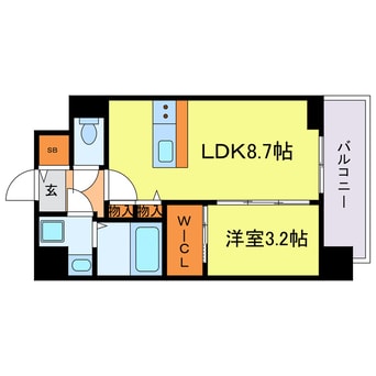 間取図 エスリードレジデンス梅田クラスシティ