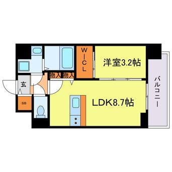 間取図 エスリードレジデンス梅田クラスシティ