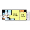 オルフェア都島 1LDKの間取り
