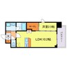 セレニテフラン谷町四丁目 1LDKの間取り