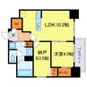 ルフォンプログレ新町 1LDK+Sの間取り