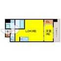 スプランディッド弁天町WESTの間取図
