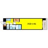 THE MUSIC COURT 1Kの間取り