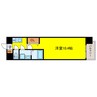 THE MUSIC COURT 1Kの間取り
