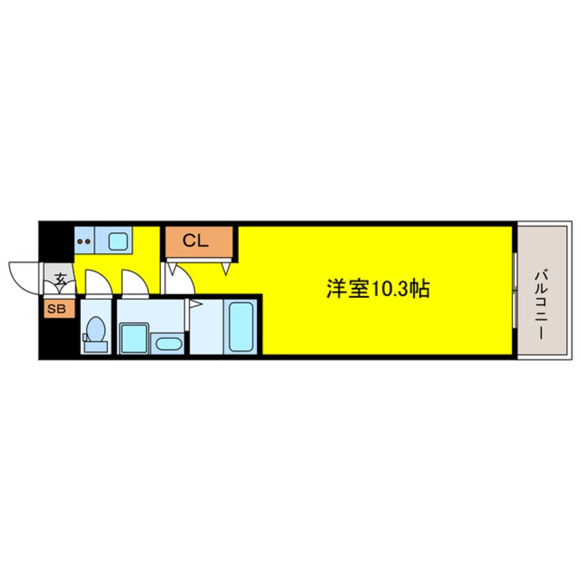 間取図 THE MUSIC COURT