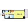 S-RESIDENCE大和田aline 1Kの間取り