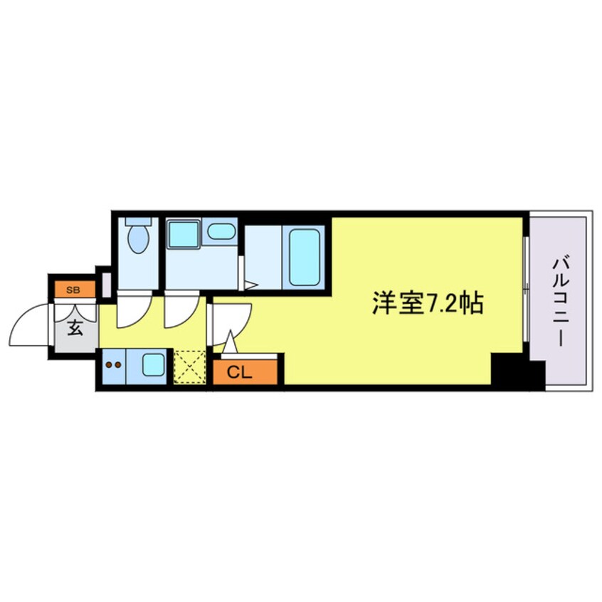 間取図 S-RESIDENCE大和田aline