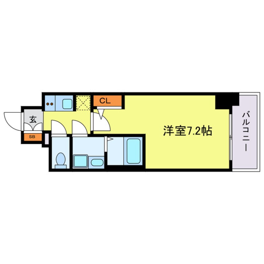 間取図 S-RESIDENCE大和田aline