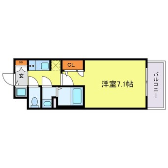 間取図 S-RESIDENCE大和田aline