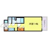 S-RESIDENCE大和田aline 1Kの間取り