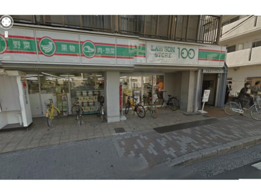 ローソンストア100西淀川大和田店(コンビニ)まで375m S-RESIDENCE大和田aline