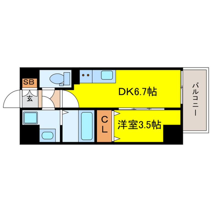 間取図 ソルテラス本庄西クレアスト