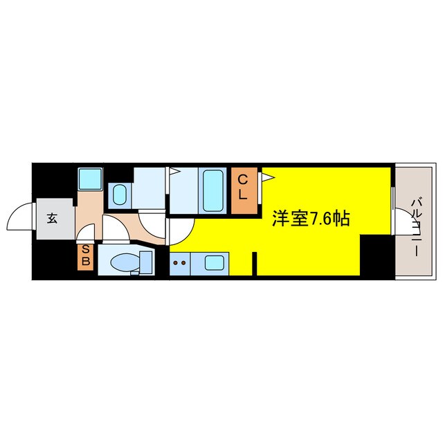間取り図 Metrosa谷町六丁目South