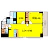 Metrosa谷町六丁目South 1LDK+Sの間取り