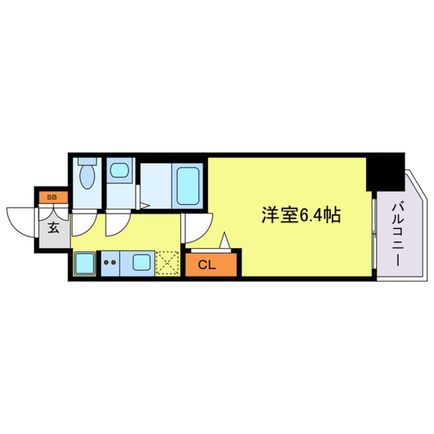 間取図 Alivis都島北通