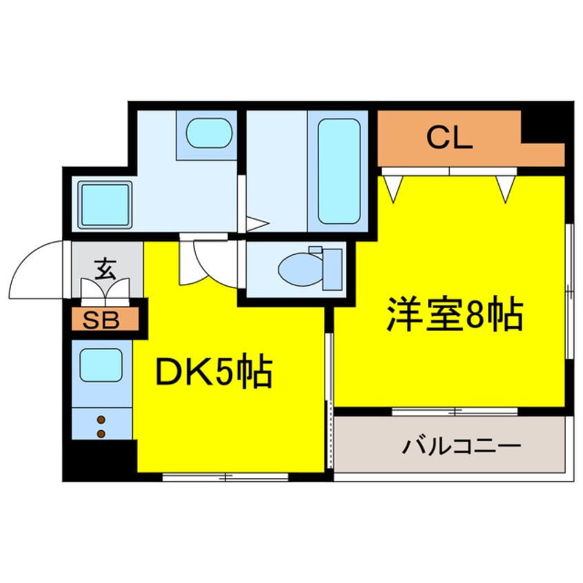 間取図 ジュネス海老江