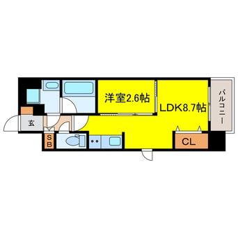 間取図 ジオエント福島野田レジデンス