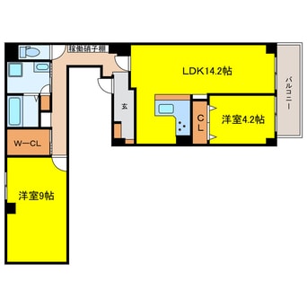 間取図 RET:umekita