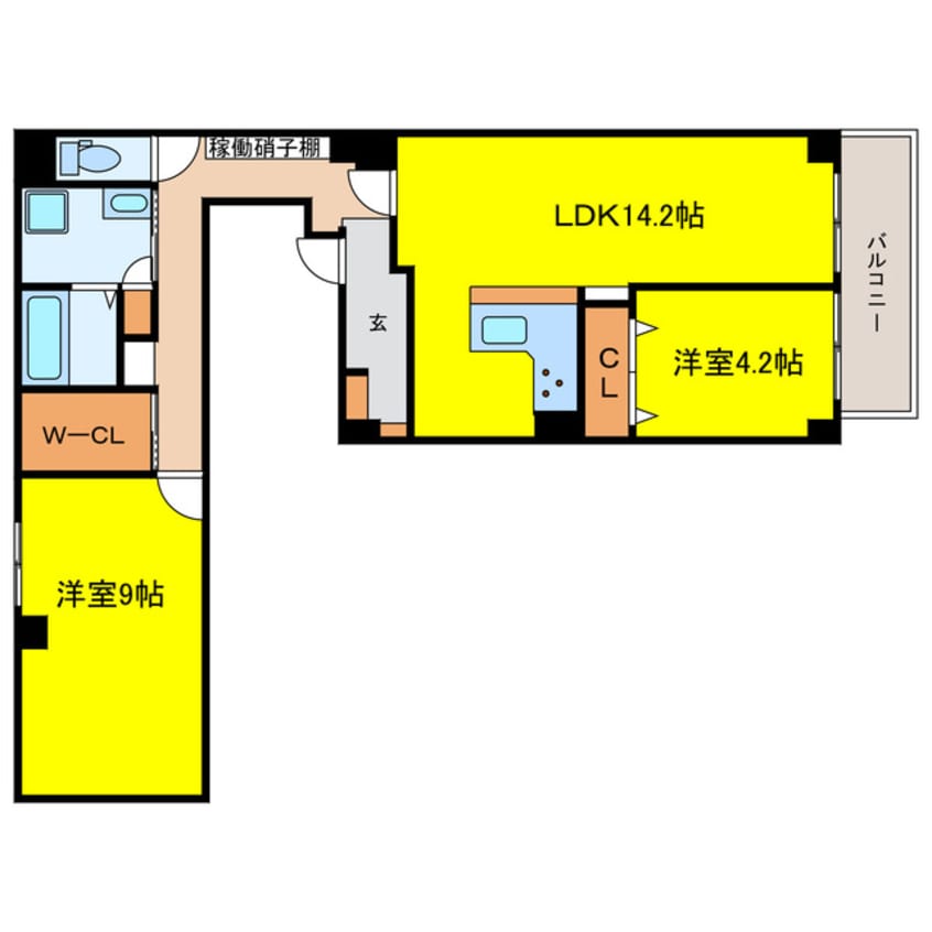 間取図 RET:umekita