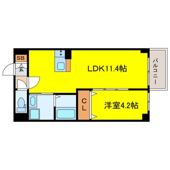 間取図 RET:umekita