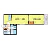 アート神崎川駅前 1LDKの間取り