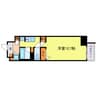 サンエール南堀江 1Rの間取り
