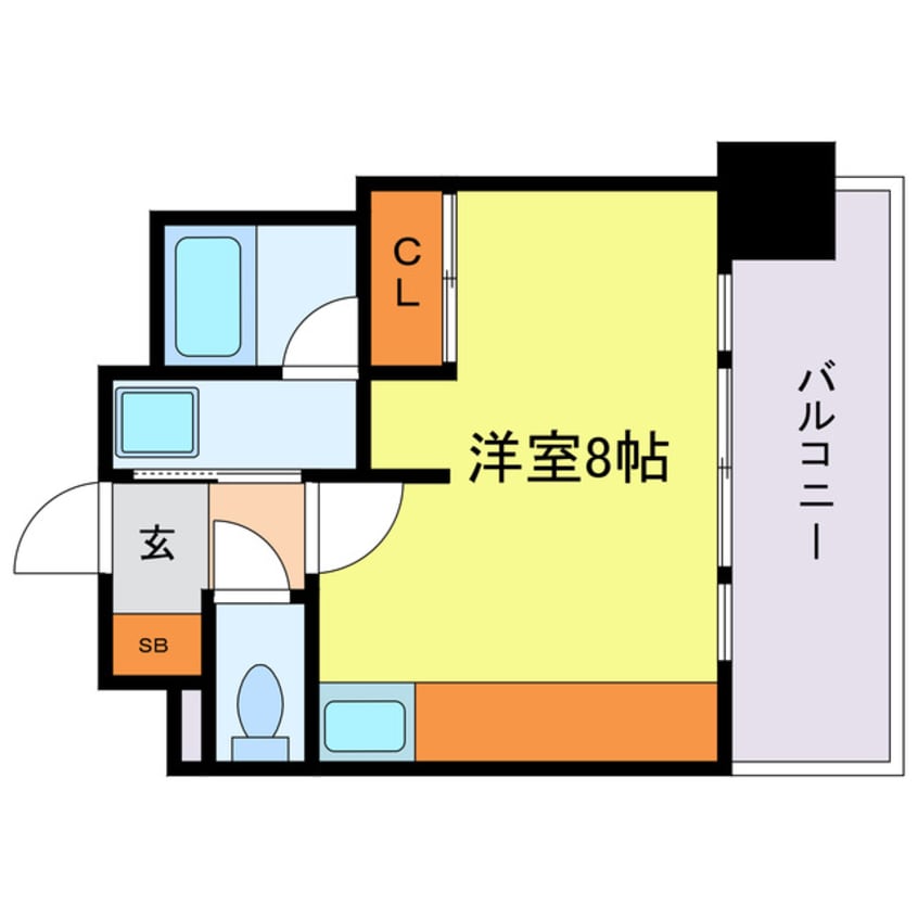 間取図 ジオエント梅田北リバーフロント